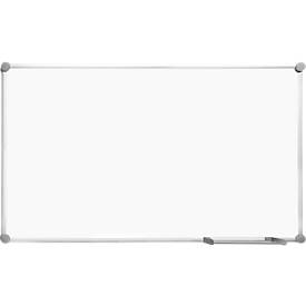 Maul Whiteboard 2000 pro, frame platijnagrijs, 900 x 600 mm, geëmailleerd oppervlak