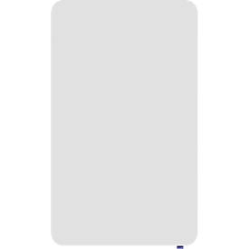 Legamaster Whiteboard ESSENCE  - frameloos - geëmailleerd - B 1195 x H 2000 mm - met afgeronde hoeken