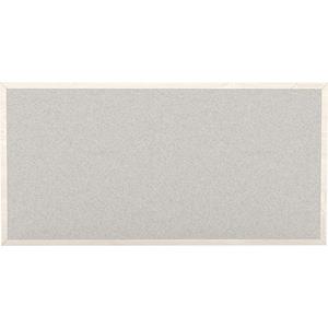 Magnetoplan Design-prikbord Wood Series, scheerwol, b x h = 960 x 480 mm, wit