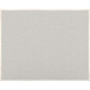 Magnetoplan Design-prikbord Wood Series, scheerwol, b x h = 1200 x 960 mm, wit