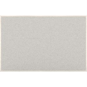 Magnetoplan Design-prikbord Wood Series, scheerwol, b x h = 1480 x 960 mm, wit