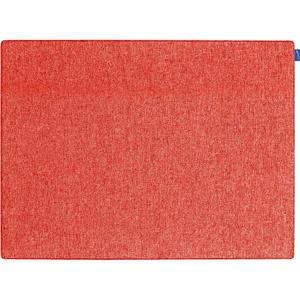 Legamaster Akoestisch prikbord BOARD-UP, vilt, rood, b x h = 500 x 750 mm
