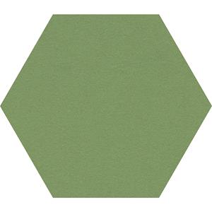 Chameleon Design prikbord zeshoekig, kurk, b x h = 600 x 600 mm, groen
