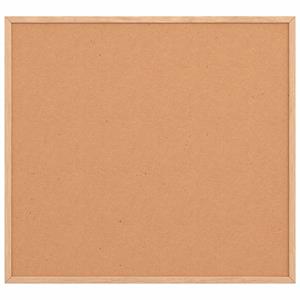 vidaXL Kurkbord met massief grenenhouten frame 60x55 cm