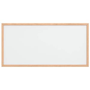 vidaXL Magnetisch whiteboard met massief grenenhouten frame 60x30 cm