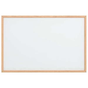 vidaXL Magnetisch whiteboard met massief grenenhouten frame 60x40 cm