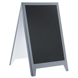 PULSIVA Stoepbord Eco; 61x101 cm (BxH); grijs