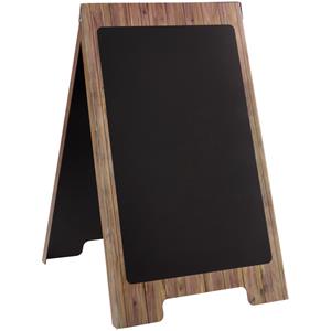 PULSIVA Stoepbord Eco; 61x101 cm (BxH); bruin