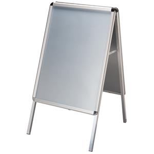 PULSIVA stoepbord Sion; 63.9x112 cm (BxH); roestvrij staal