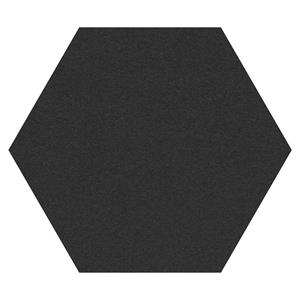 Smit Visual Design prikbord zeshoek - kleurcode 2209 - Zwart