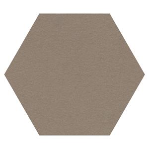 Smit Visual Design prikbord zeshoek - kleurcode 2208 - Taupe