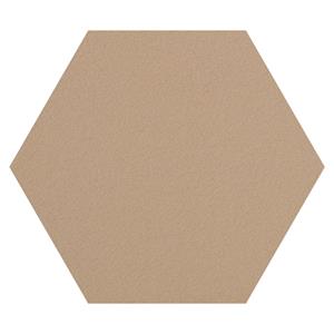 Smit Visual Design prikbord zeshoek - kleurcode 2186 - Beige