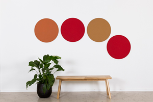 Smit Visual Design prikbord rond - keuze uit vele kleuren