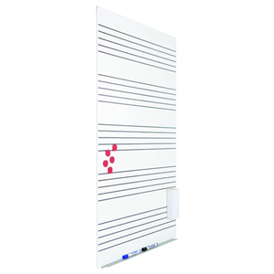 Rocada Skin Whiteboard 100x150 cm - Muziek