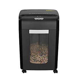 Schäfer Shop Select Papiervernietiger SH1823 CC, deeltjesgrootte 4 x 35 mm, P-4, 23 l, snijcapaciteit 18 vel, met wielen