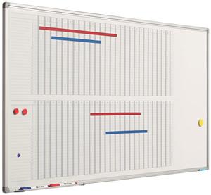 Smit Visual Weekplanner voor 53 weken - 60x120 cm