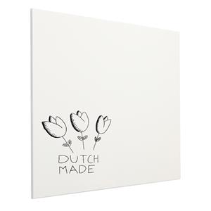 Smit Visual Design frameloos whiteboard emaille - Recht - 58x88 cm