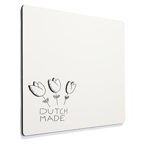 Smit Visual Design frameloos whiteboard emaille - Rond - 118x238 cm
