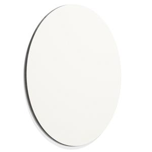 Smit Visual Design frameless whiteboard - Rond - Wit - 118 cm