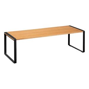 5five Bureau organizer - zwart/bruin - 51 x 18 x 15 cm - hout/metaal - kantoor/hobby opbergen -