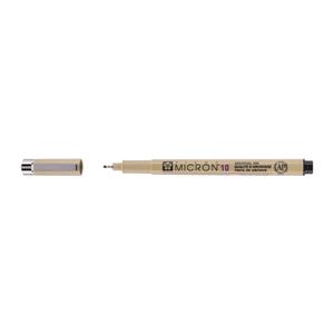 Bruynzeel Sakura Pigma Micron 10 - 0,6 mm - zwart