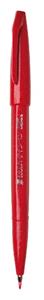 Pentel Brush Sign Pen - rood