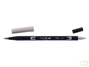Tombow ABT Dual Brush Pen - N95 cool grey