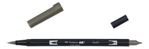 Tombow ABT Dual Brush Pen - N49 warm grey