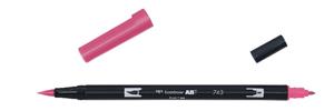 Tombow ABT Dual Brush Pen - 743 hot pink
