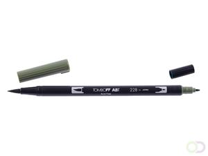 Tombow ABT Dual Brush Pen - 228 grey green