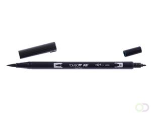 Tombow ABT Dual Brush Pen - N25 lamp black