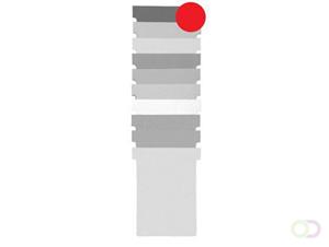 T-planbordkaarten index 1,5, ft 53 x 45 mm, rood