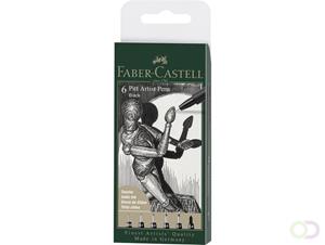 Faber-Castell PITT Artist Pens - 6 stuks