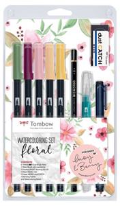 Tombow watercoloring set- Floral