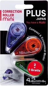 Art Plus Plus mini correctieroller, 2 + 1 gratis, op blister