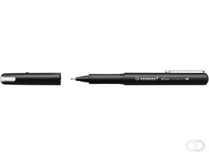 Stabilo dr!ver fineliner, fijne punt, zwart