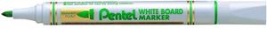 Pentel whiteboardmarker MW85, groen