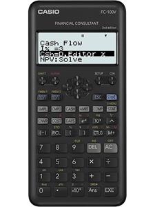 Casio FC-100V Financiële Rekenmachine