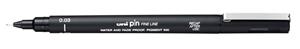 Uni-ball Uni Pin fineliner, ronde punt, 0,03 mm, zwart