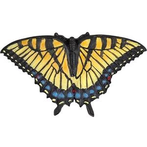 Nature Planet Gekleurde pages vlinder dieren magneet 7 cm -