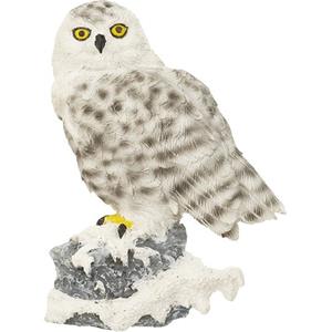 Nature Planet Sneeuwuil dieren magneet 7 cm -