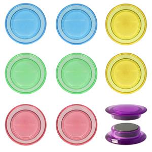 Westscottt Whiteboard/koelkast magneten extra sterk - 10x - pastel - 3 cm -