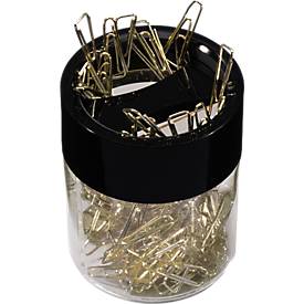 Alco Papercliphouder, magnetisch, met 125 paperclips
