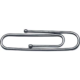 Alco Paperclips, met bolvormig uiteinde, gegalvaniseerd, 1000 stuks, lengte 32 mm