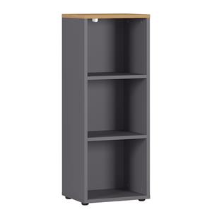Huisenthuis.nl Lage smalle kantoorkast Ergonoma Eiken