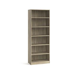Huisenthuis.nl Hoge open kast Edwin Sonoma 75x36x148 cm