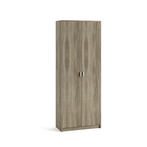 Huisenthuis.nl Hoge dichte kast Edwin Sonoma 75x36x194 cm