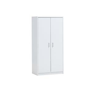 Huisenthuis.nl Hoge dichte kast Roan Wit L