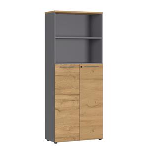 Huisenthuis.nl Halfopen kantoorkast Ergonoma Eiken