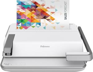 Fellowes Lyra 3-in-1 inbindstation: inbinden, nieten en perforeren in 1 machine